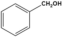 Структура бензилового спирта