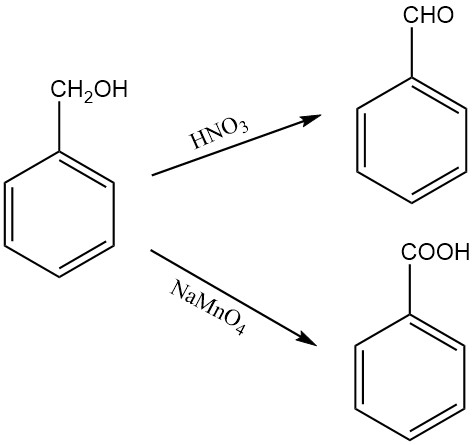 Окисление бензилового спирта